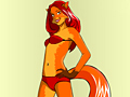 Foxy Chica Vestir para jugar online