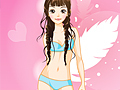 Pink Feather Dress Up para jugar online