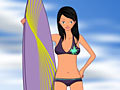 Surfer Girl Dress Up para jugar online