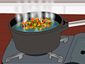 Preparación de ensalada de vegetales para jugar online