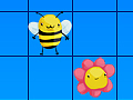 Las abejas y las flores para jugar online