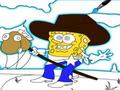 Cowboy Bob Esponja para colorear para jugar online