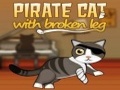 Pirata Gato con la pierna rota para jugar online