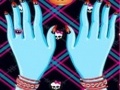 Monster High manicura para jugar online