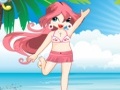 Poco Winx en la playa para jugar online