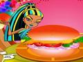 Monster High Hamburguesa Deco para jugar online