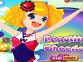 Cheerleader Dress Up Hermosa para jugar online