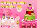 Decoración de recepción de la boda para jugar online