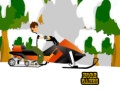 BEN 10 MOTO DE NIEVE para jugar online