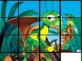 Puzzle saltamontes Kuzma de Luntik para jugar online